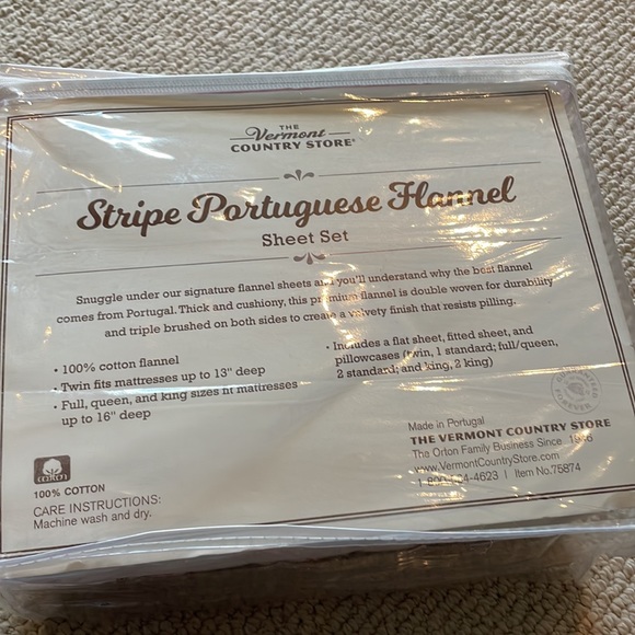 Brand new flannel sheets - Picture 2 of 3